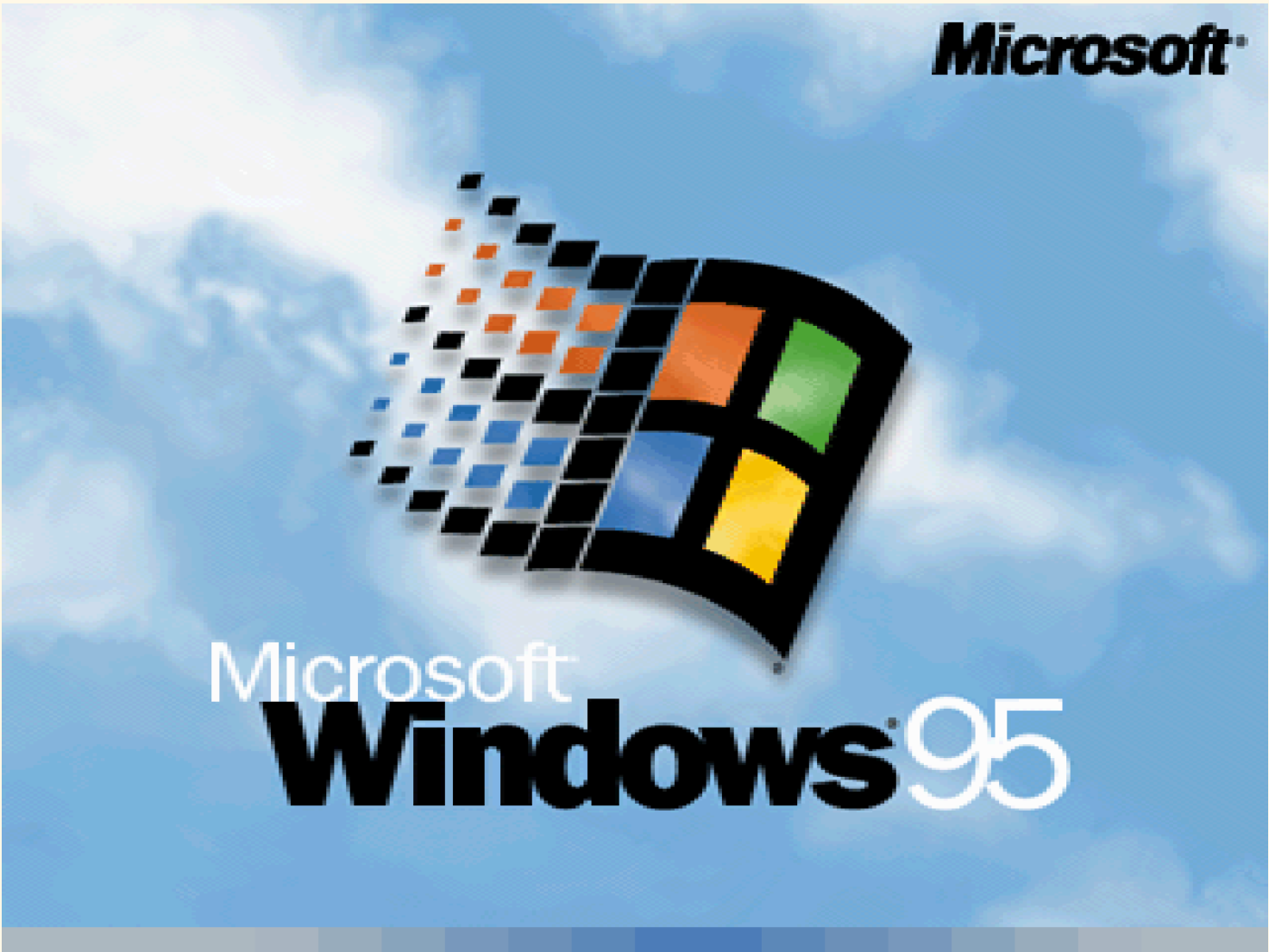 Windows 95 startup